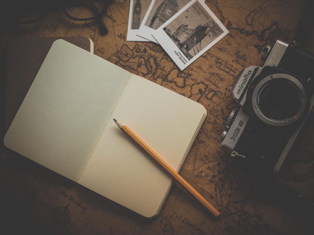 carnet de voyage exemple couverture